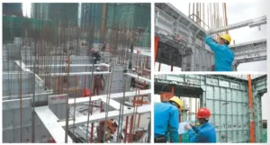 Aluminium industrial Profile Aluminium Formwork Construction For Building Project