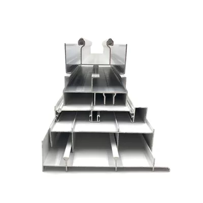 Dominican Republic White Powder Coated P65 Extrusion Aluminum Window Door Profiles